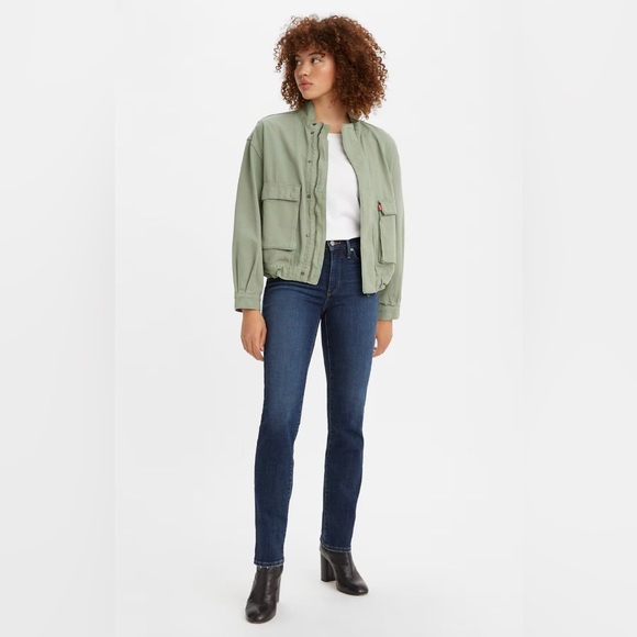 LEVI'S Classic Rise Skinny Women's Jean Dark Blue sz 27 - Picture 3 of 9